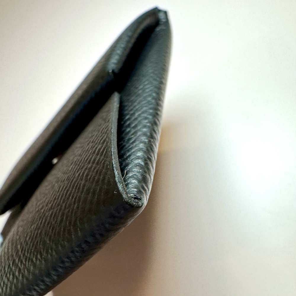New Hermes Bastia Coin Purse Pouch In Black Epsom Leather W Original Hermes Box - Picture 9 of 15